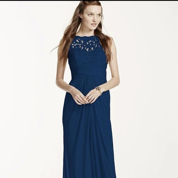 David’s Bridal Size 2 Bridesmaid Dress - Picture 1 of 8